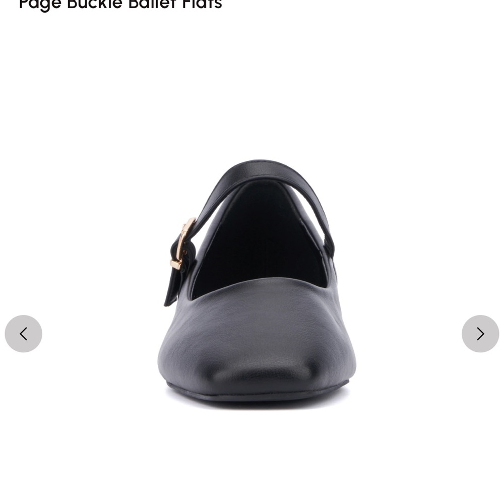 Maryjane buckle ballet flats BNIB. New unworn size 8 ladies NEW YORK & Co